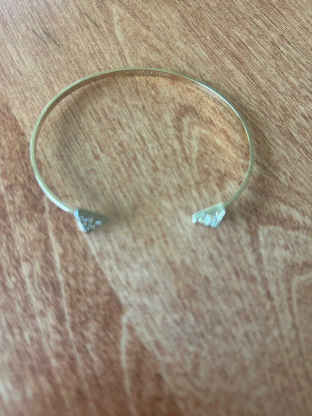 BCBGMaxAzria gold colored bracelet - Picture 5 of 6